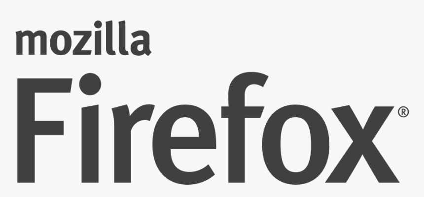 Mozilla Firefox Wordmark - Mozilla Firefox, HD Png Download