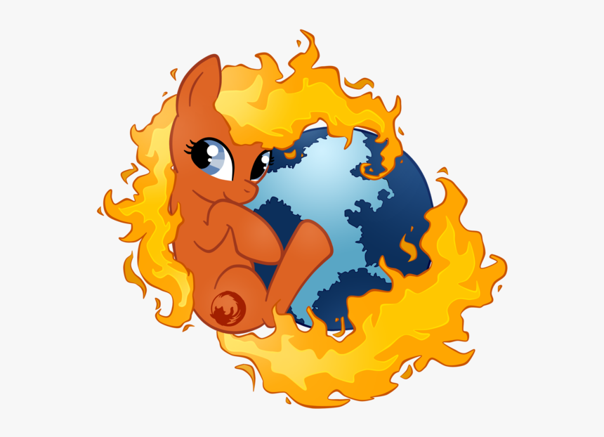 - Firefox Pony Clipart , Png Download - Browser Pony, Transparent Png