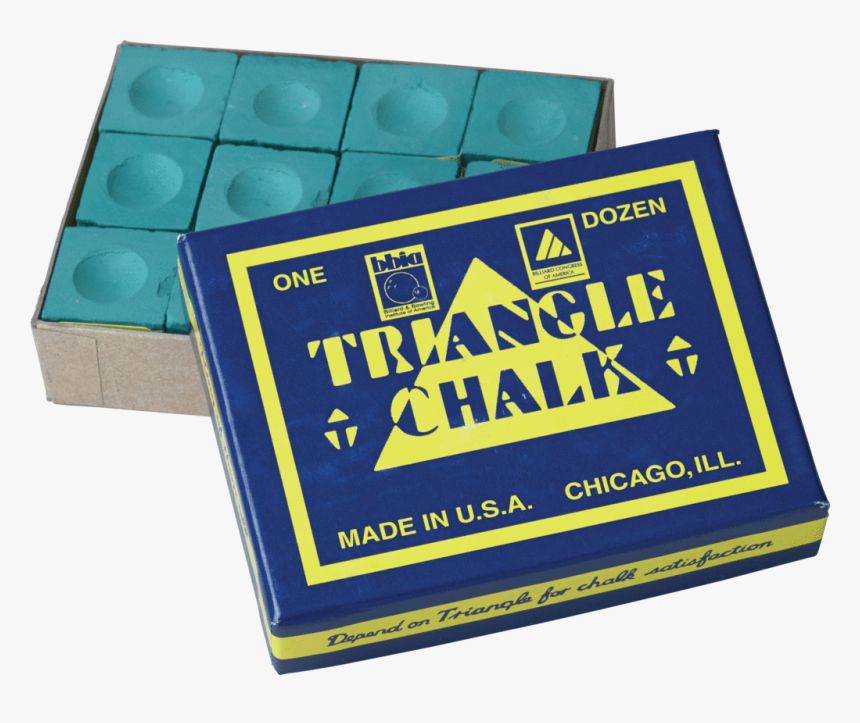 Triangle Chalk 12 Piece Box - Slope, HD Png Download