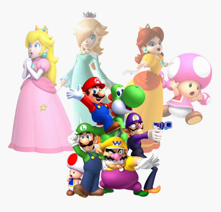 Super Mario Characters 2013 By Legend Tony980 , Png - Super Mario Characters M, Transparent Png