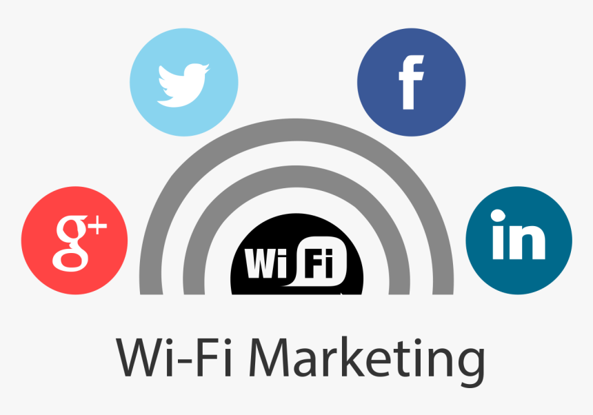Wifi Marketing - Wi Fi Marketing Logo, HD Png Download