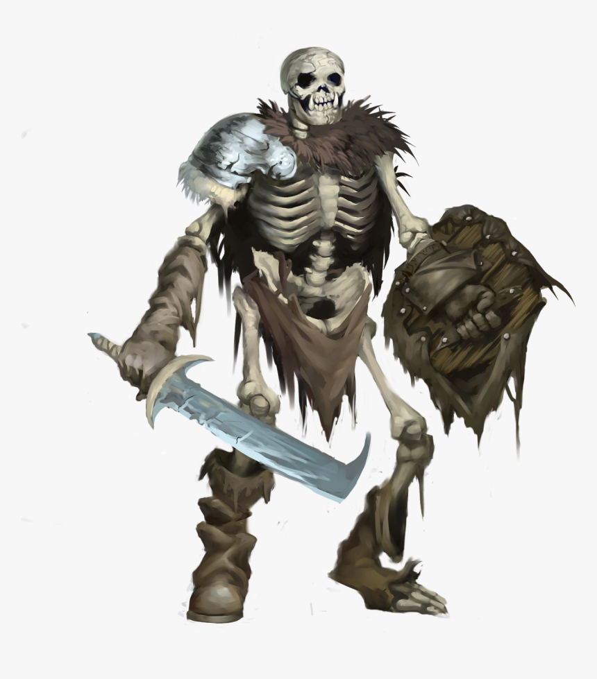 Skeleton Mage Png, Transparent Png
