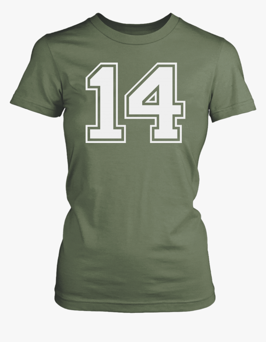 Women S Vintage Sports Jersey Number 14 T-shirt For - Lahey 14, HD Png Download