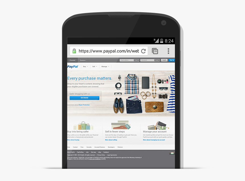 Mobile Device, HD Png Download