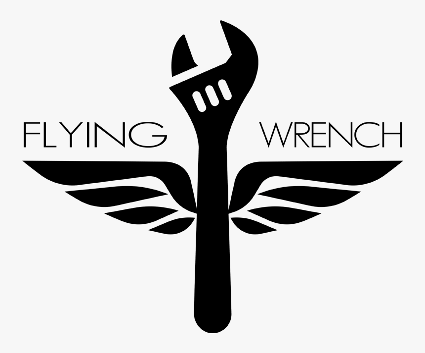 Flyingwrench-logo - Illustration, HD Png Download