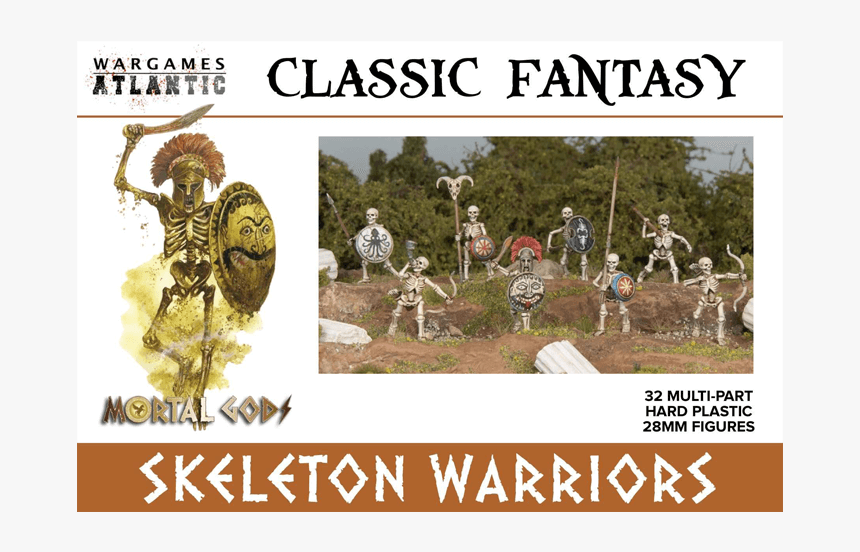 Wargames Atlantic Skeleton Warriors, HD Png Download