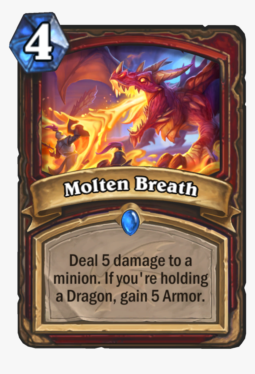 Hearthstone New Cards Descent Of Dragons, HD Png Download