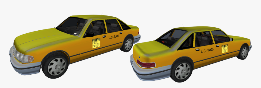 Gtaⅲ Hd Taxi - Ford Crown Victoria, HD Png Download
