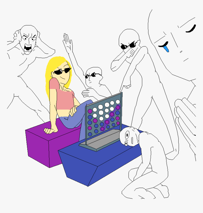 Me When I Win Someone At The Game Connect Four , Png - Zane Kawaii Chan Aphmau, Transparent Png