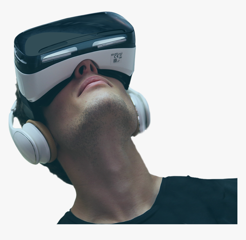 Samsung Gear Vr User - Headphones, HD Png Download