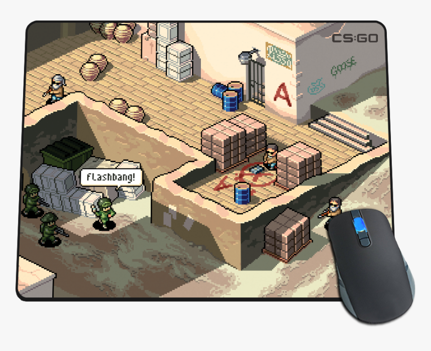 Csgo Png - Valve Store - Isometric Cs - Go Mousepad, Transparent Png