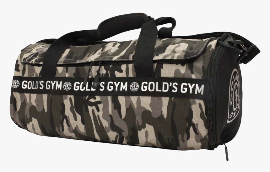 Gold's Gym Camo Bag, HD Png Download