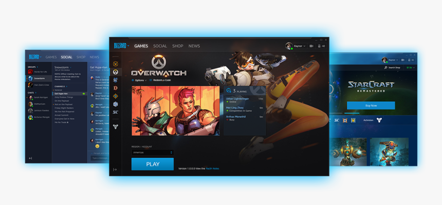 Overwatch App On Computer, HD Png Download