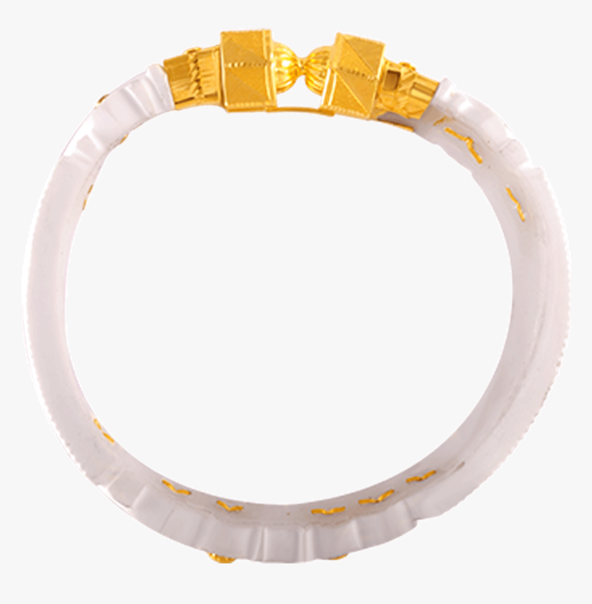 Chandra Jewellers 22k Yellow Gold Sankha Bangle , Png - Bracelet, Transparent Png