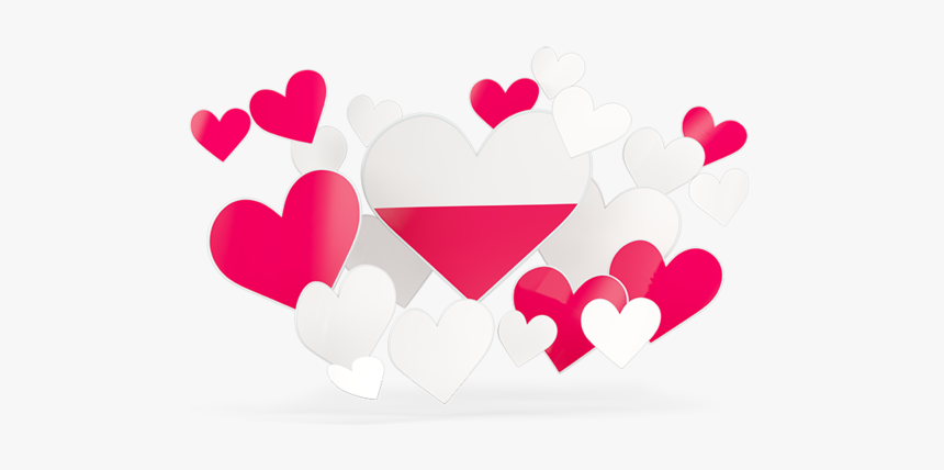 Flying Heart Stickers - Russian Flag Heart Png, Transparent Png