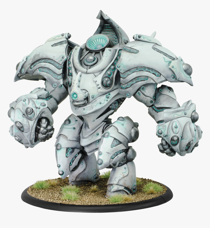 Retribution Colossal Warjack - Warmachine Retribution Of Scyrah, HD Png Download