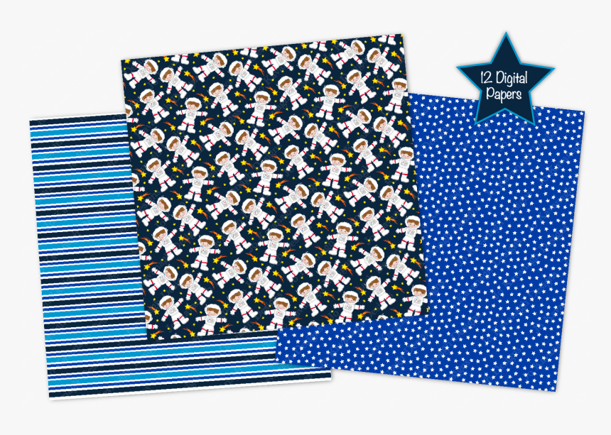 Space Digital Papers, Space Patterns, Astronauts, Planets, HD Png Download