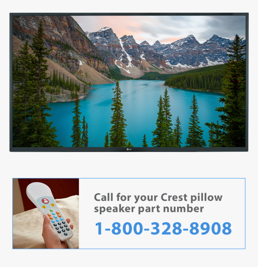 43ut672m0uc 2 - Moraine Lake, HD Png Download