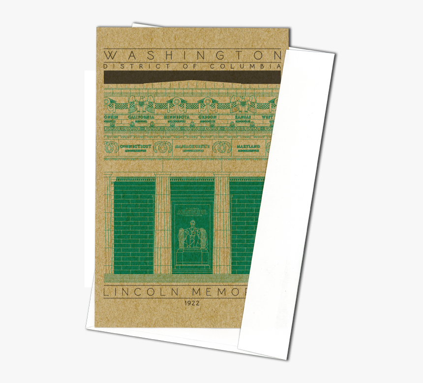 Transparent Lincoln Memorial Png - Paper, Png Download