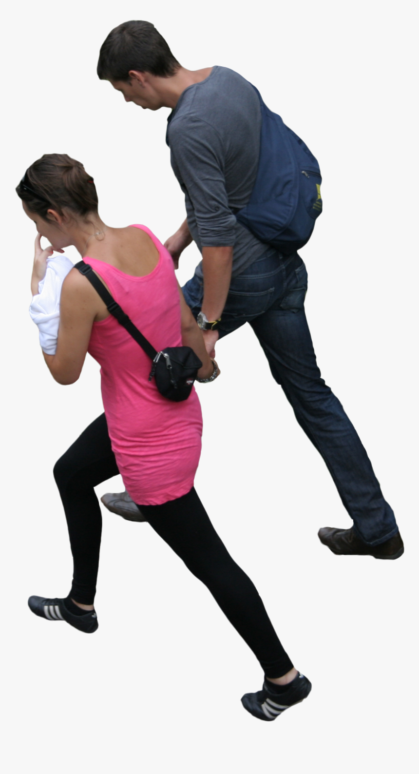 Girl , Png Download - People Top View Cut Out, Transparent Png