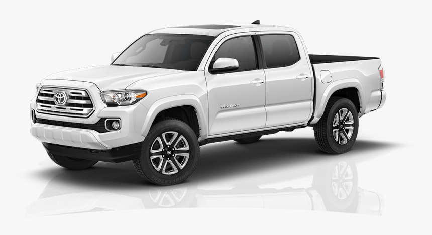 2018 White Tacoma Sport, HD Png Download