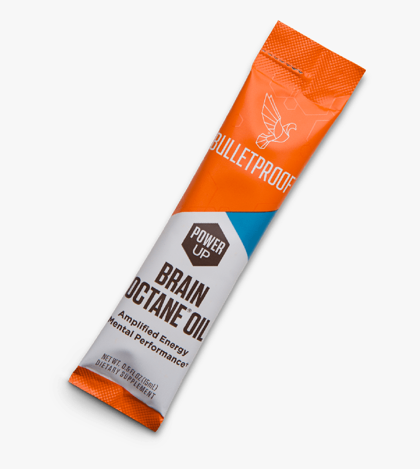 Bullet Proof Brain Octane Mct Oil Togo Pack - Brain Octane Oil Packs, HD Png Download