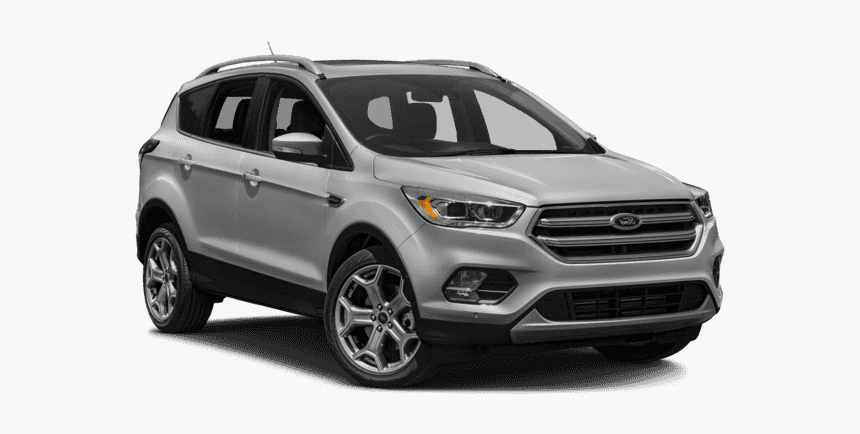 Pre-owned 2017 Ford Escape Titanium - White 2017 Ford Escape Titanium, HD Png Download