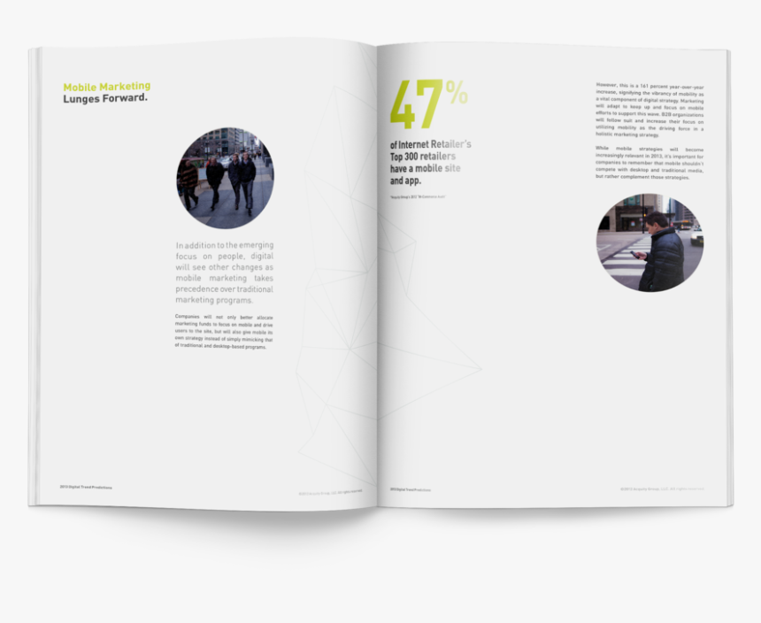 Photorealistic Magazine Mockup Interior Pages 3, HD Png Download