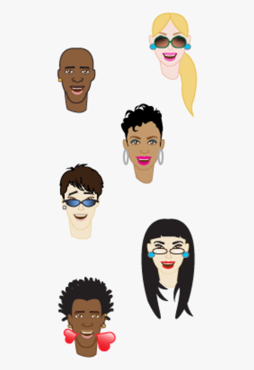 Eyewear Face Hair Glasses Facial Expression Vision - Cartoon, HD Png Download
