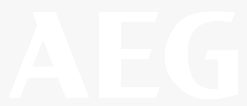 Clip Art Washer Dryer - Aeg Logo White Transparent, HD Png Download