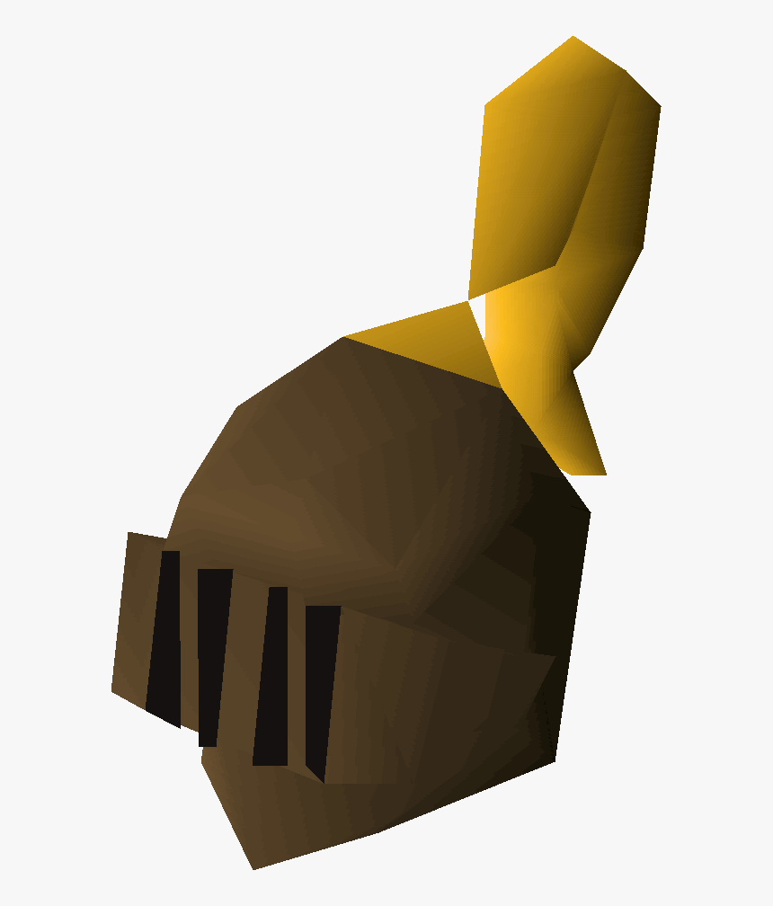 Transparent Bronze Png - Iron Full Helm Osrs, Png Download