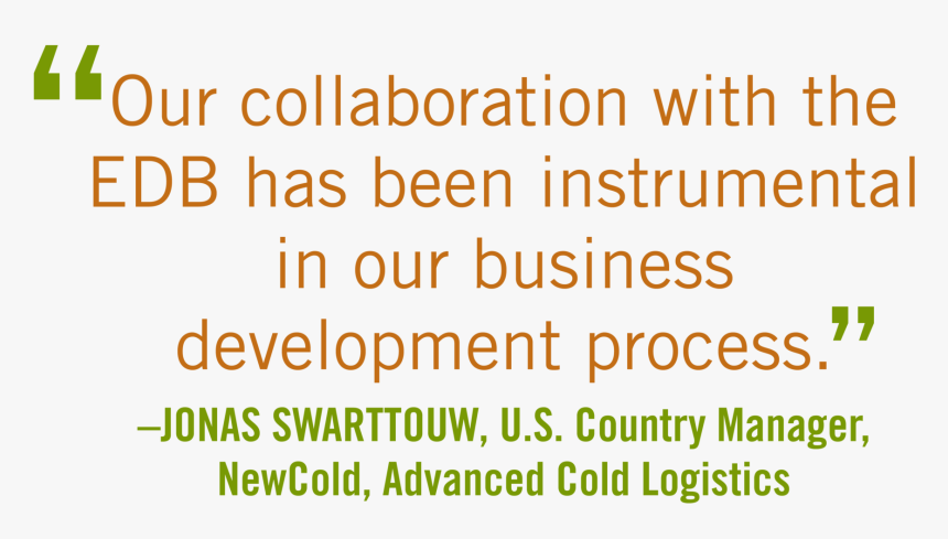 Newcold Logistics Quote About Edb Help - Printing, HD Png Download