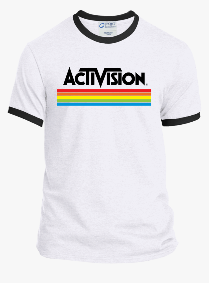 Activision Retro Logo Video Game Atari 2600 Ringer - Swansea City Shirt 2017 18 Png, Transparent Png