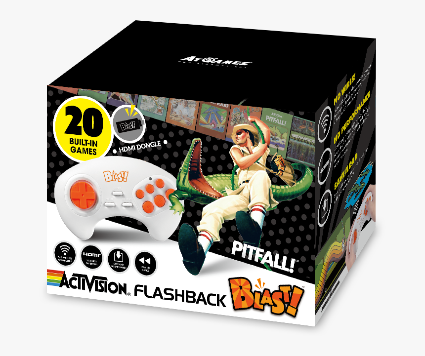 Activision Flashback Blast , Pitfall, Retro Gaming, - Activision Flashback Blast Games, HD Png Download