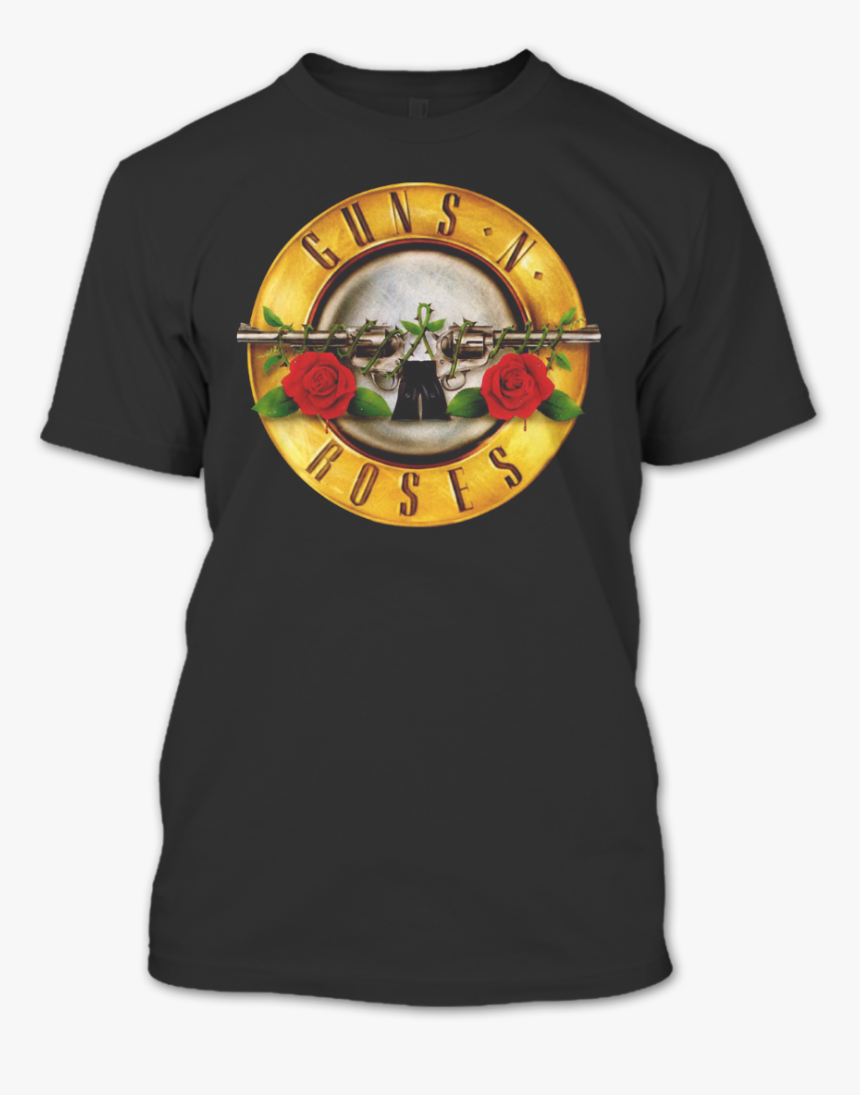 Black Background Guns N Roses Logo, HD Png Download
