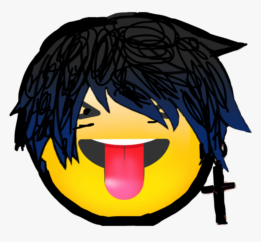#freetoedit #eboy #emoji #eboyemoji #rocker #cross - Illustration, HD Png Download