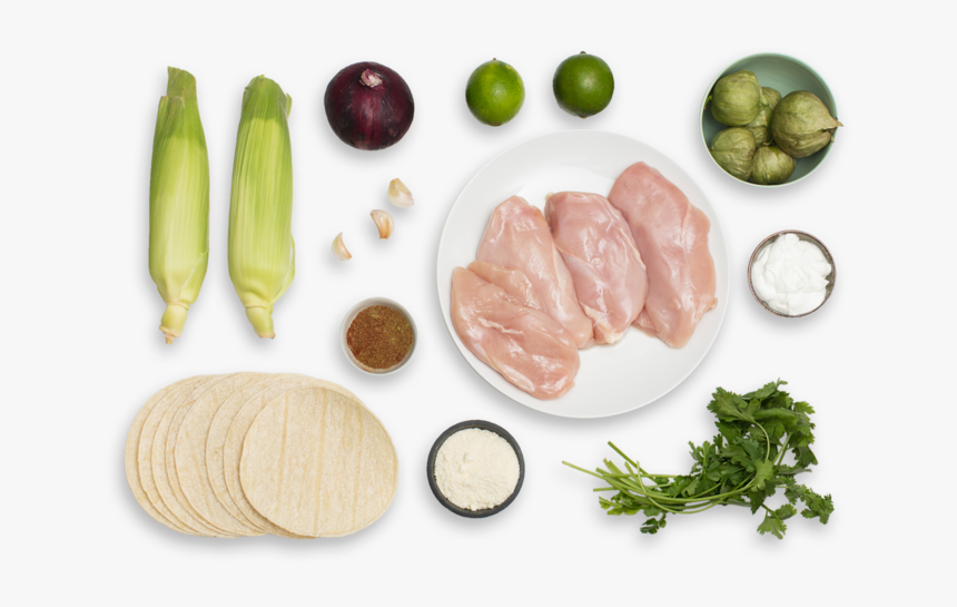 Chicken Tinga Tacos With Tomatillo Salsa & Mexican-style - Recipe, HD Png Download