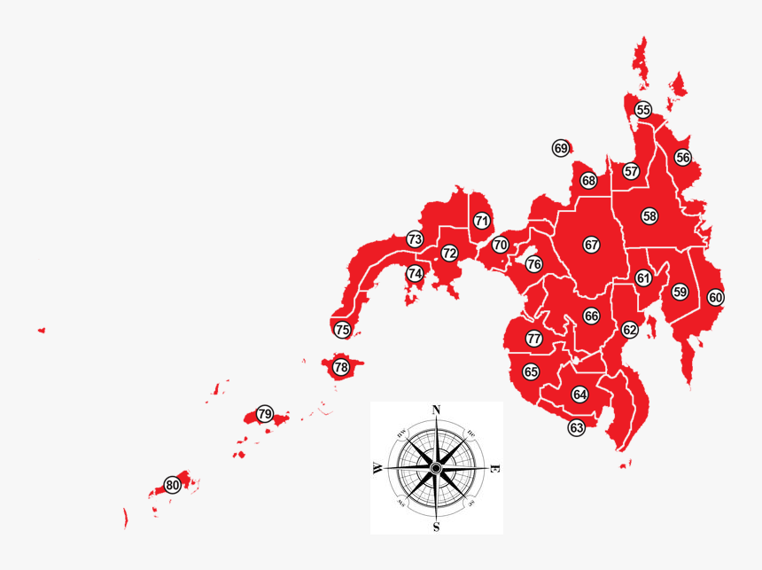Philippine Map Png, Transparent Png