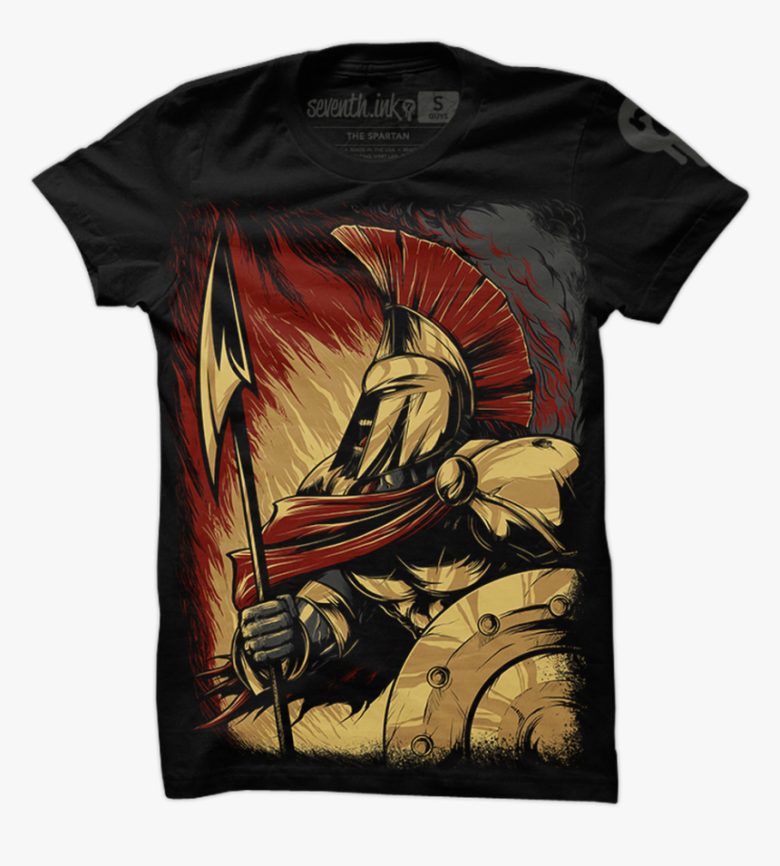 The Spartan By Seventh - T-shirt, HD Png Download