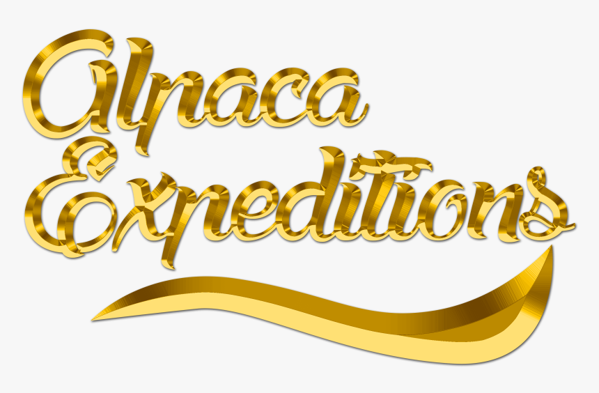 Premio Alpaca Expeditions - Calligraphy, HD Png Download