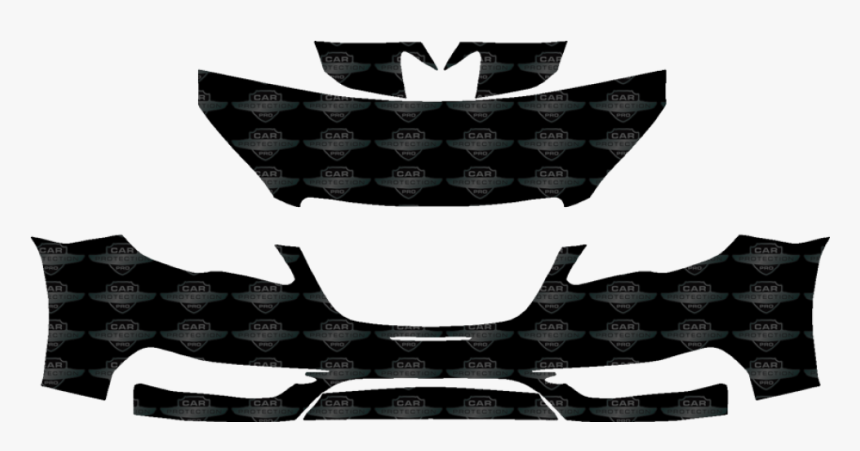 2011-2014 Chrysler 200 3m Clear Bra Deluxe Paint Protection - Emblem, HD Png Download
