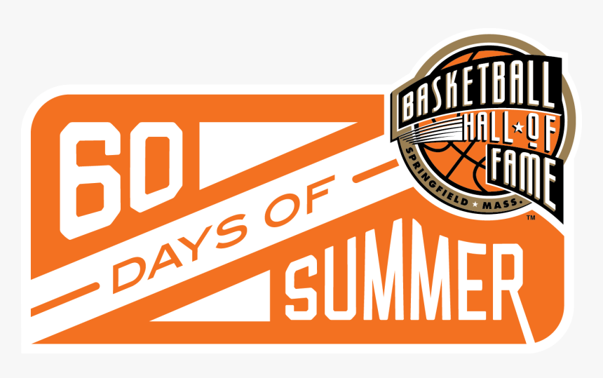 60 Days Of Summer Logo - Basketball Hall Of Fame 60 Days Of Summer, HD Png Download