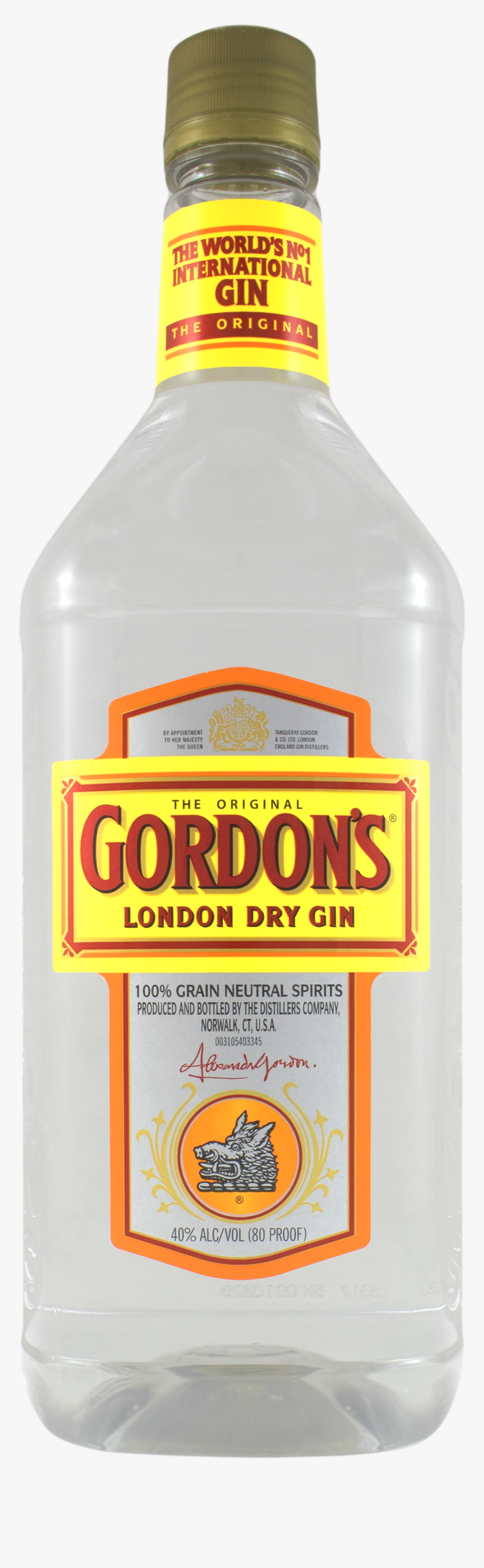 Gordons Gin, HD Png Download