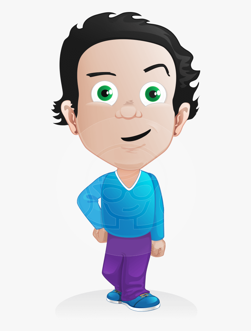 Pablo Don Charm - Free Cartoon Character Set, HD Png Download