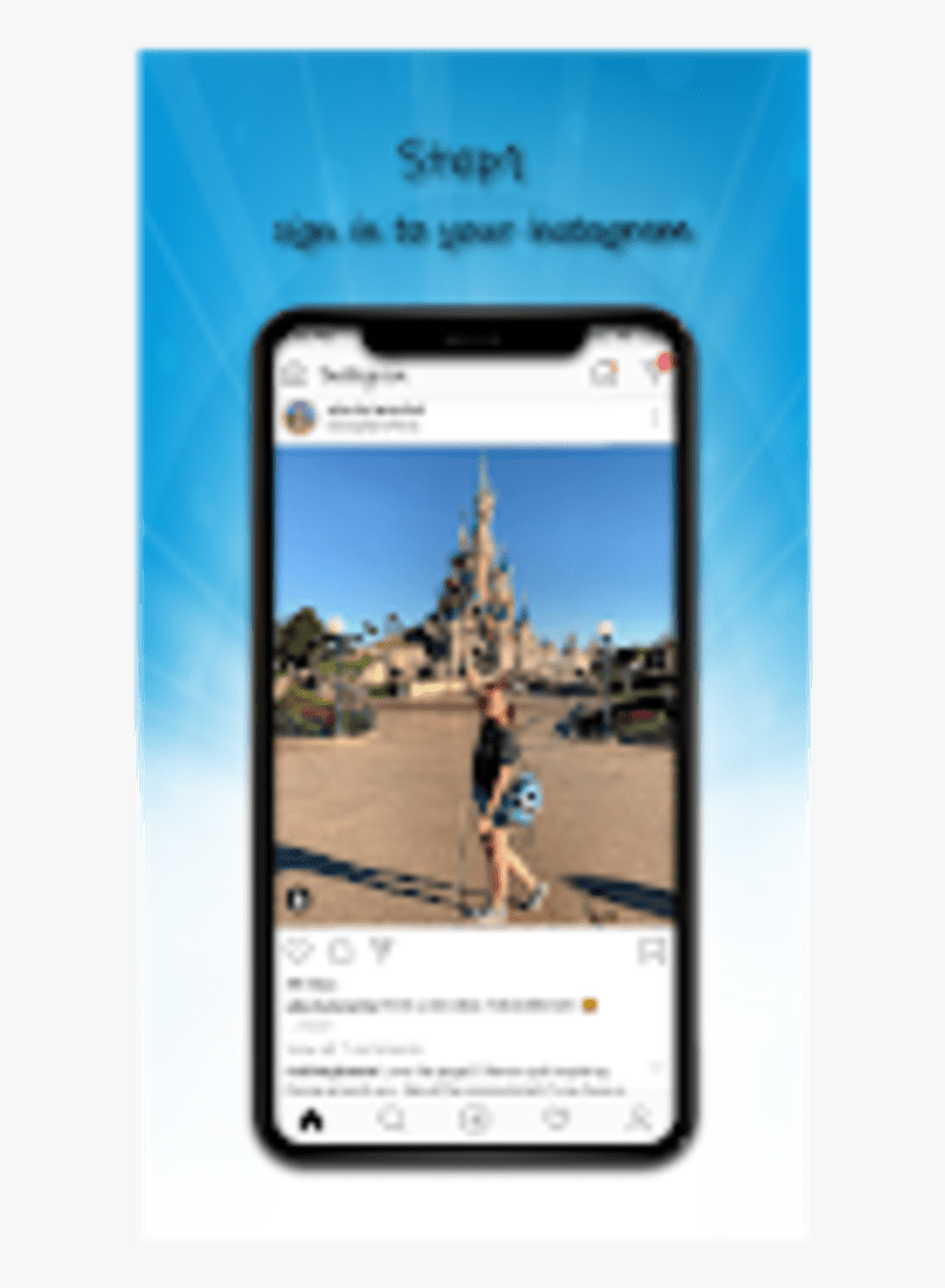 Video Downloader For Instagram - Smartphone, HD Png Download