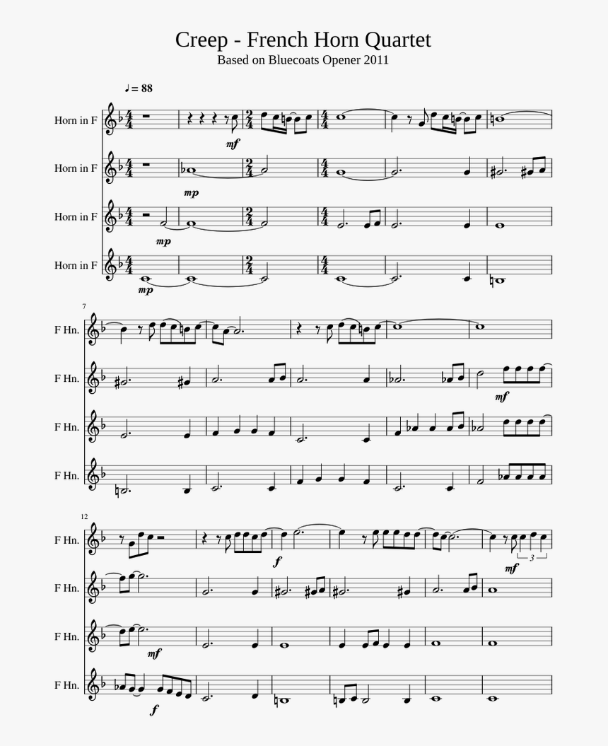 Gerudo Valley Trumpet Sheet Music, HD Png Download