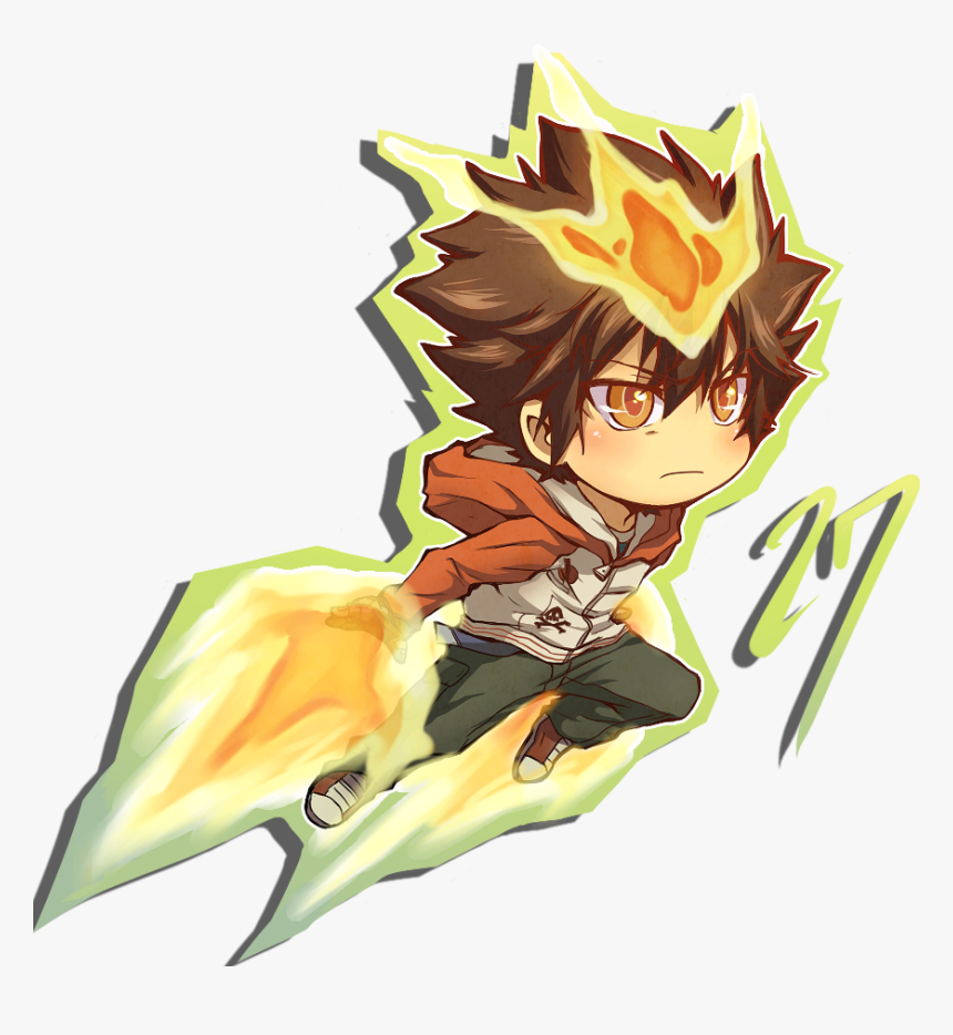 Hitman Reborn Chibi Tsuna, HD Png Download