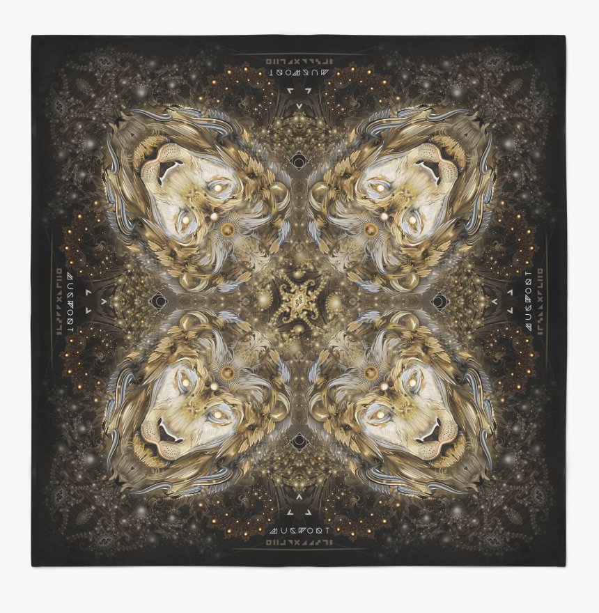 Brass Lion Bandana - Motif, HD Png Download