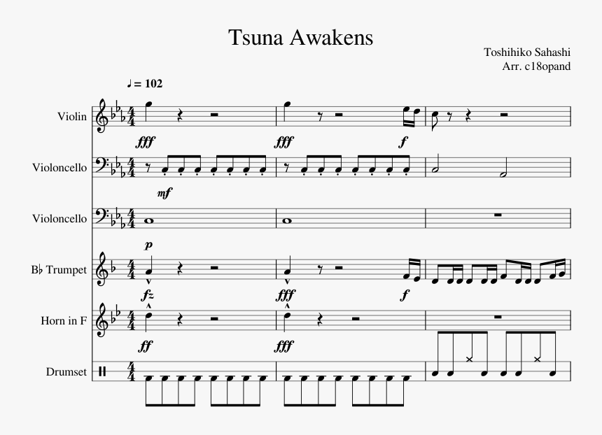 Music Sheet Tempo Change, HD Png Download