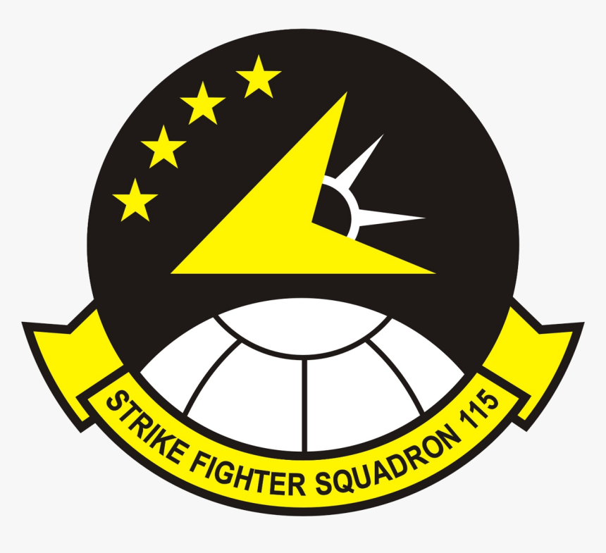 Strike Fighter Squadron 115 Insignia 1996 - Vfa 115, HD Png Download